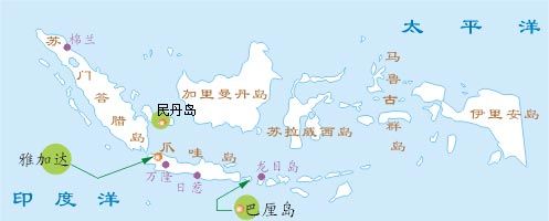 据尼西亚气象,气候和地球物理局消息,巴厘岛海域22日早上发生
