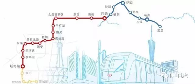 广佛线沥滘-燕岗段预计年底开通!佛山地铁2号线3号线、南海新交通也有进展