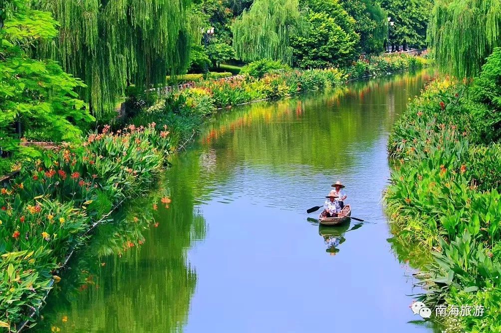 位于南海里水镇的梦里水乡景区.