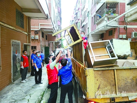 三水：建设专属处理点为大件垃圾“安家”