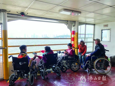 受助人成助人者 禅城区30多名残疾人组成志愿服务队