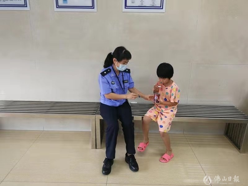 禅城公安7月已找回25名迷失儿童