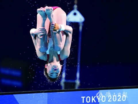 湛江14岁小将全红婵创造奥运跳水比赛历史最高分