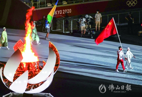 东京奥运会闭幕  中国代表团获38金位列金牌榜第二